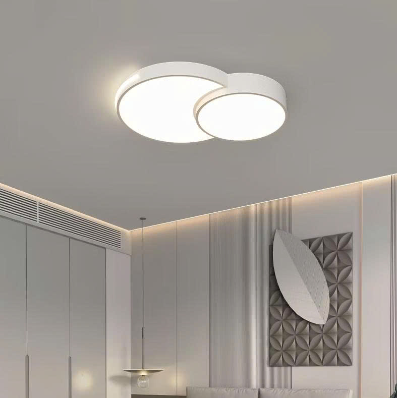 Đèn ốp trần h18 hồ lô 2 tròn