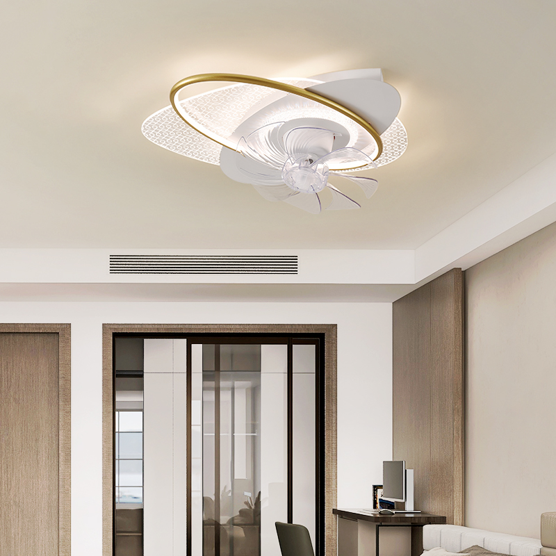 Đèn quạt ốp trần Z621 vàng